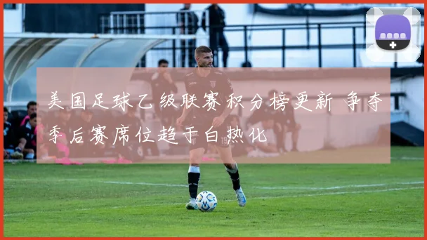 美国足球乙级联赛积分榜更新 争夺季后赛席位趋于白热化