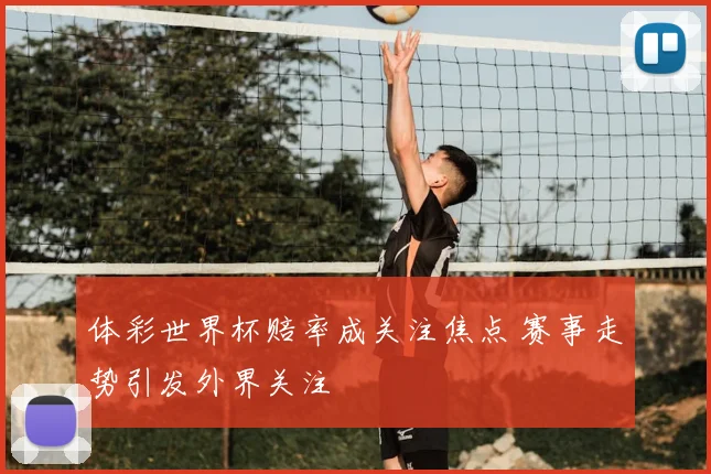 体彩世界杯赔率成关注焦点 赛事走势引发外界关注