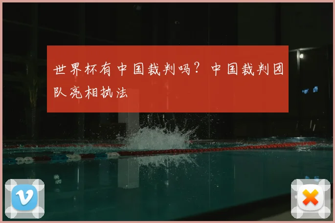 世界杯有中国裁判吗？中国裁判团队亮相执法